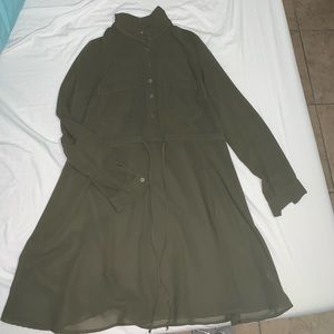 Formal Green Dress (Charlotte Russe)